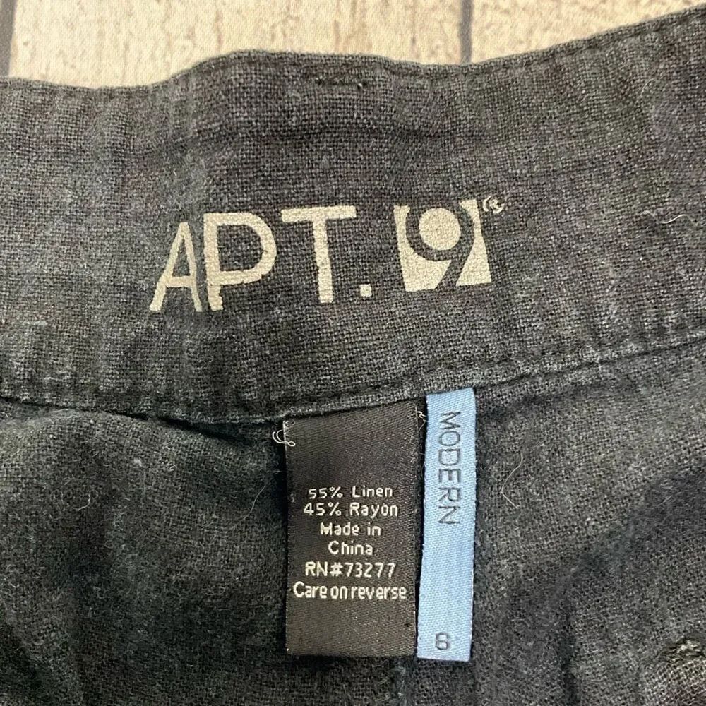 APT. 9 Linen Blend Shorts - Picture 3 of 3